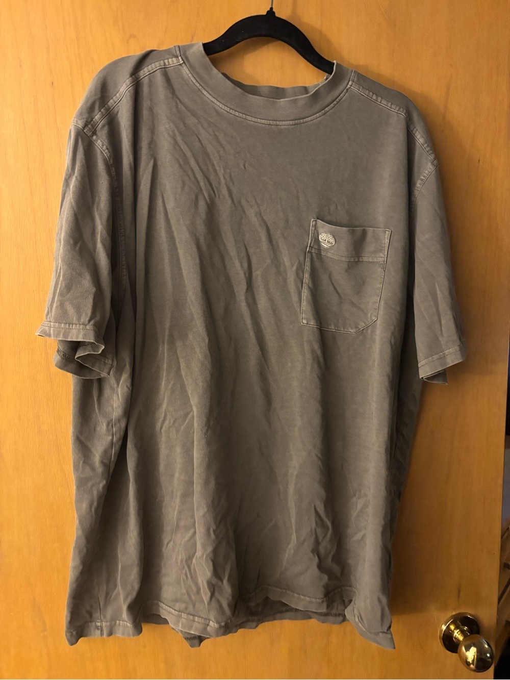 Timberland Men's Chest Pocket Tee - Gray
